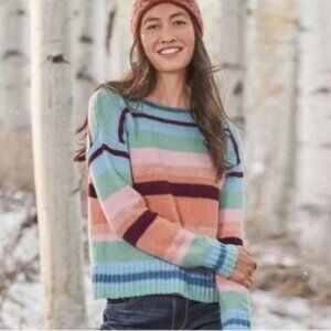 striped sundance sweater . size M